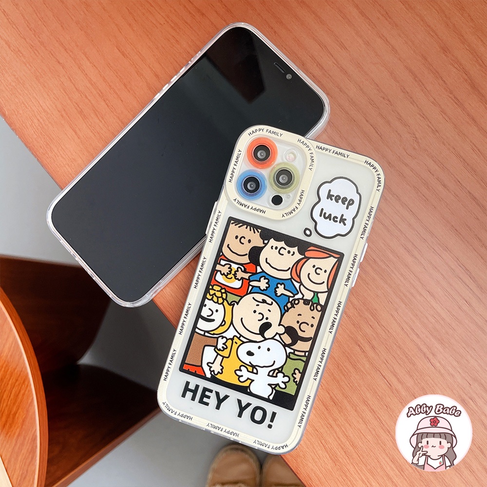 Ốp Điện Thoại TPU Dẻo Họa Tiết Hoạt Hình Gia Đình Nhiều Màu Dễ Thương Cho IP 13 12 11 Pro Max XR 7 Plus