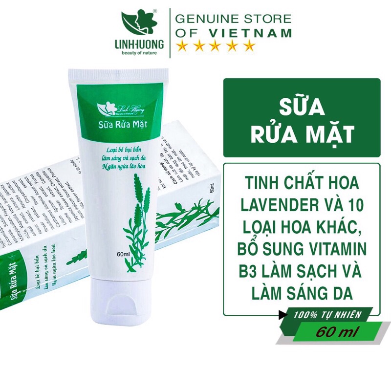 Sữa rửa mặt Linh Hương