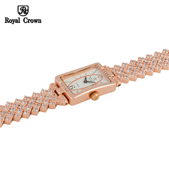 Đồng Hồ Nữ Chính Hãng Royal Crown 2603 Jewerry Rose Gold