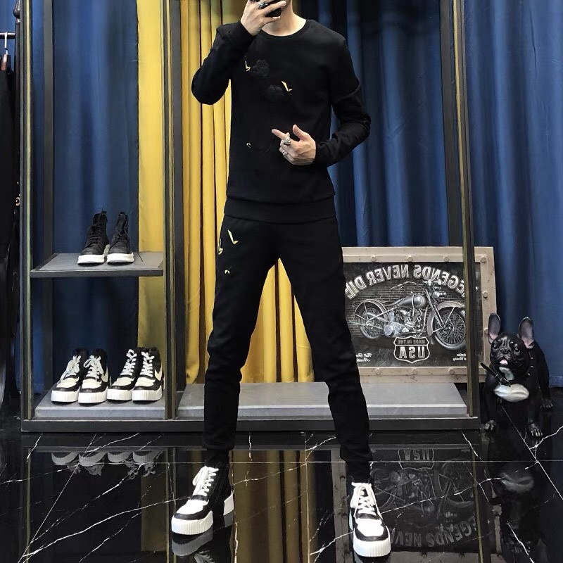 ❤️FREESHIP❤️Bộ nam thêu hoa nổi đẹp cực kỳ Uy Tín .size M L XL