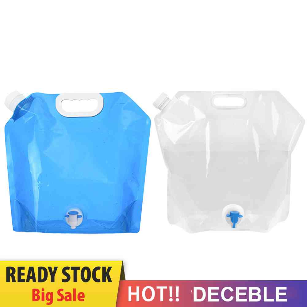 Deceb Túi Đựng Nước 5L / 10L Có Thể Gấp Gọn Tiện Dụng Dùng Ngoài Trời