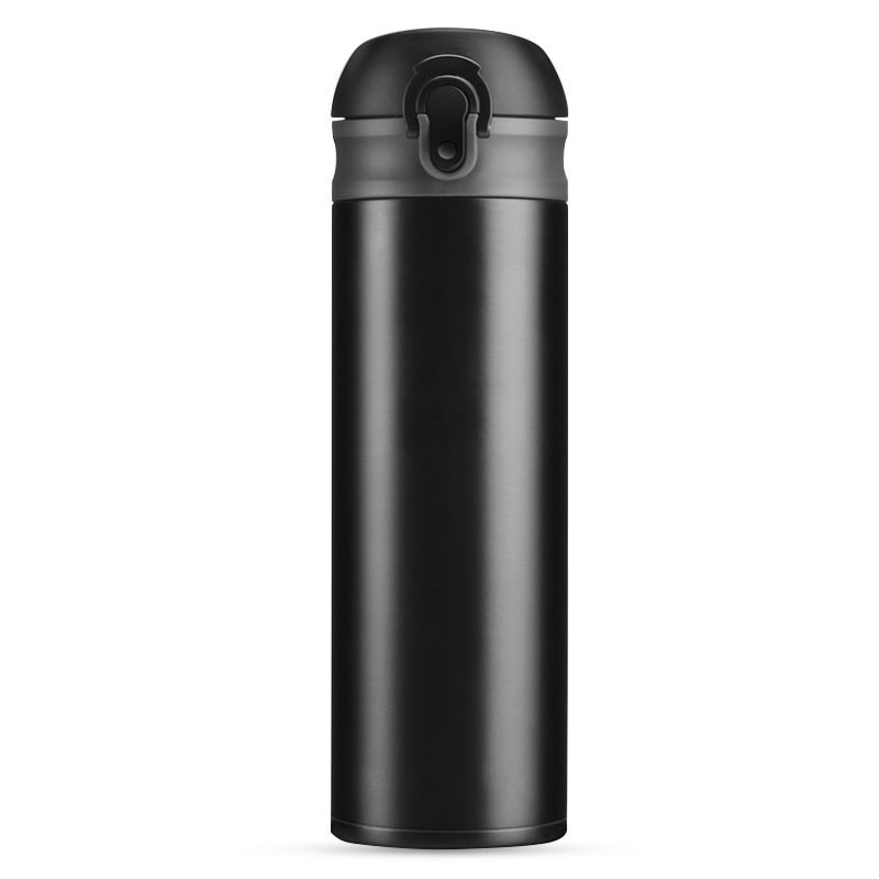 Bình chân không inox cốc đựng nước di động cho nam và nữ 500ml Có đồng hồ LED miễn phí