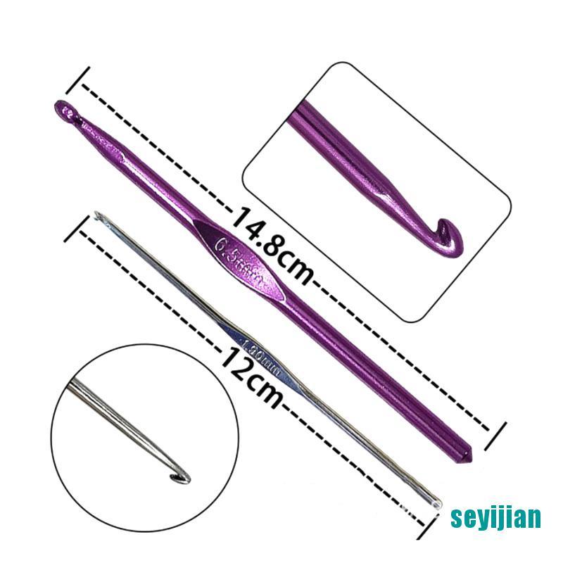 Set 100 Móc Đan Len Toàn Diện Kèm Túi Đựng