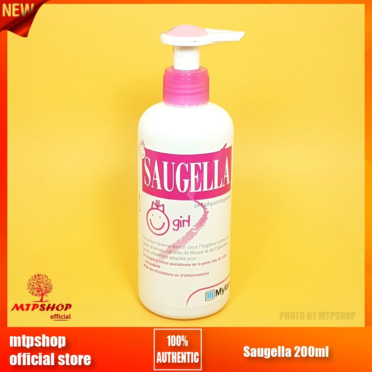 Dung Dịch Vệ Sinh Bé Gái Saugella 200ml