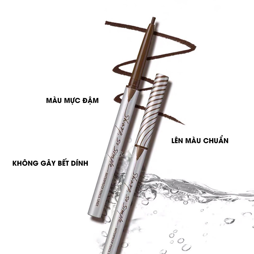 Chì kẻ mắt sáp Clio Sharp So Simple chuyên nghiệp chính hãng - HONGS KOREA