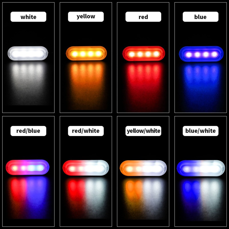 Đèn Tín Hiệu Đọc Sách Gắn Cửa Xe Hơi 12V-24V