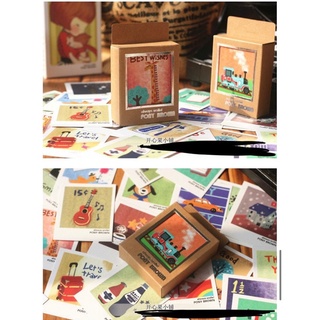 set 40 tấm Lomocard vintage pc005