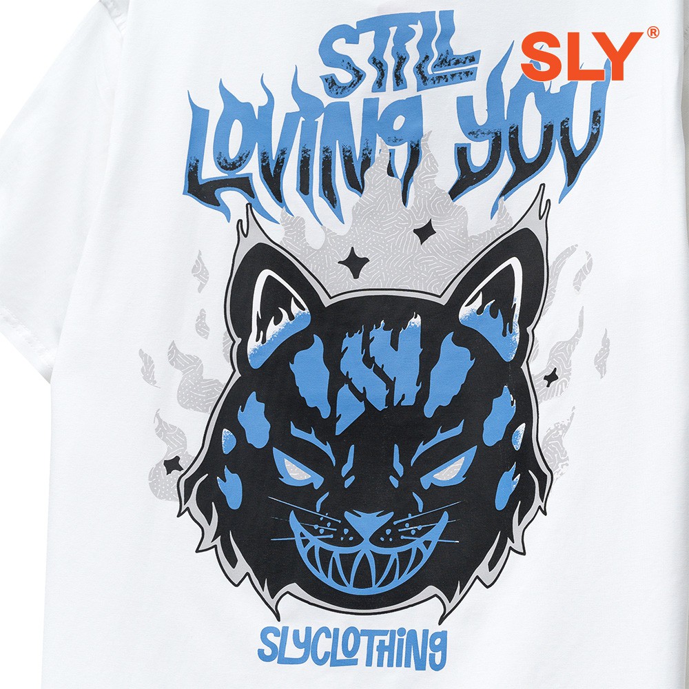 [Mã INCU50 giảm 50K đơn 250K] Áo thun SLY Poppy Fire màu trắng | BigBuy360 - bigbuy360.vn