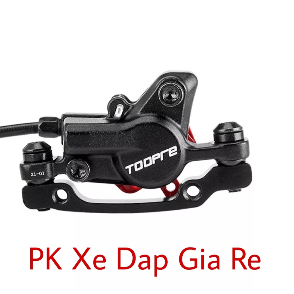 Phanh dầu thủy lực TOOPRE bộ đầy đủ, Bộ phanh đĩa dầu xe đạp TOOPRE cao cấp