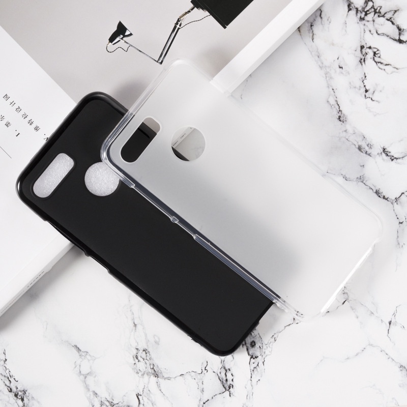 Vỏ bảo vệ toàn diện bằng silicon TPU mềm màu đen cho Lenovo K5 Play Case có kính cường lực