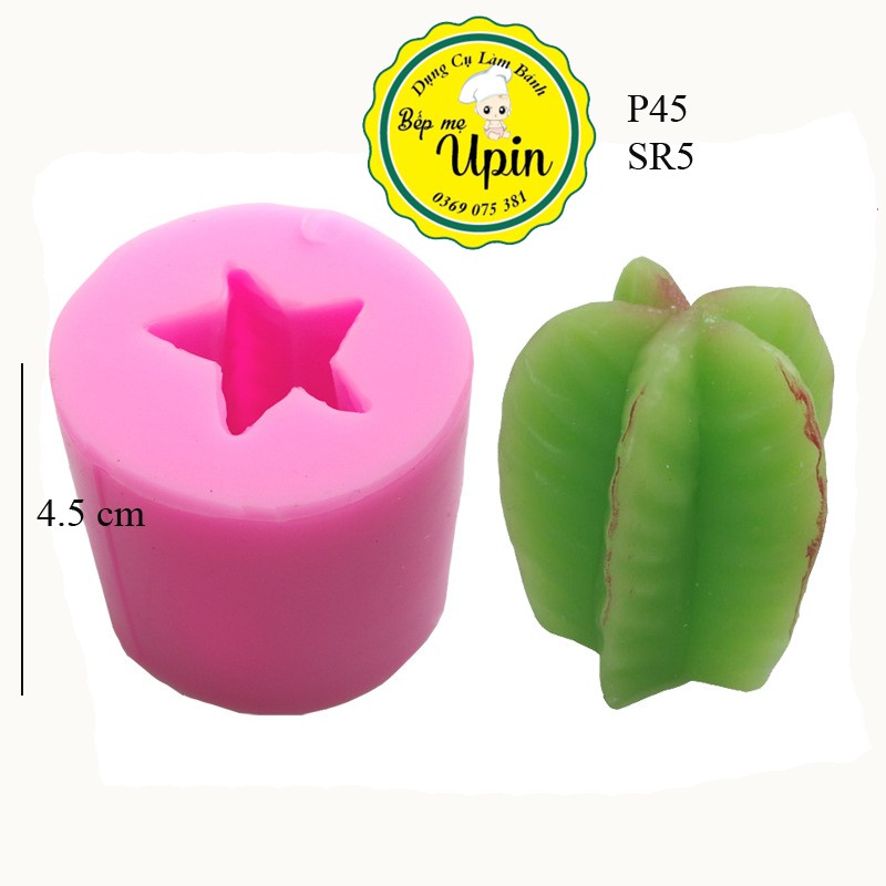 Khuôn Silicon Xương Rồng Các Loại Làm Bánh Trang Trí Bánh Thạch jelly