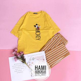 ĐỒ MẶC NHÀ ĐỒ BỘ SET BỘ KAKI