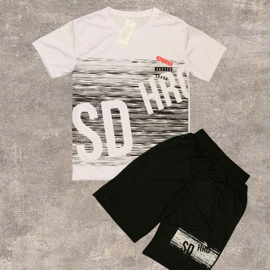 Set bộ thun thể thao Nam Nữ mặc mát - Bộ quần áo gia đình chất thun lạnh