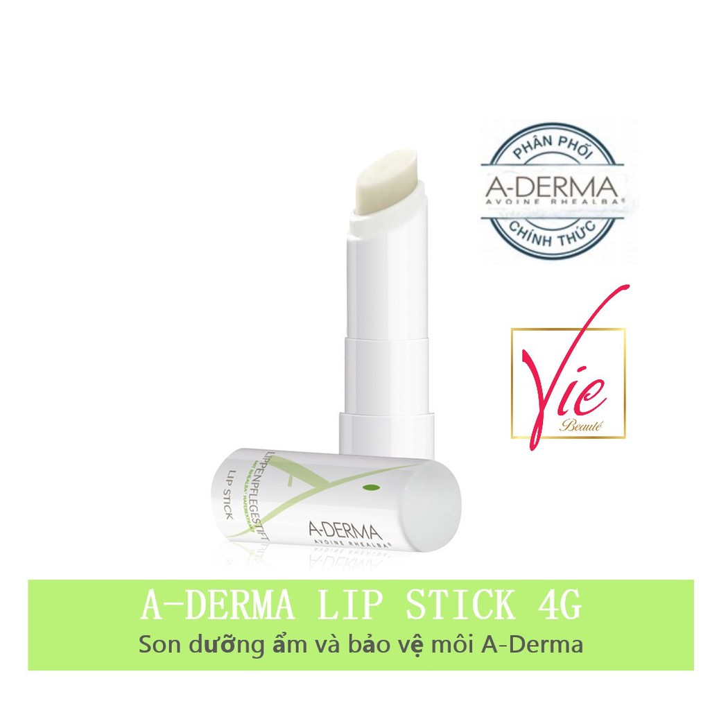 SON DƯỠNG A-DERMA LIP STICK 4G- SON DƯỠNG ẨM VÀ BẢO VỆ MÔI