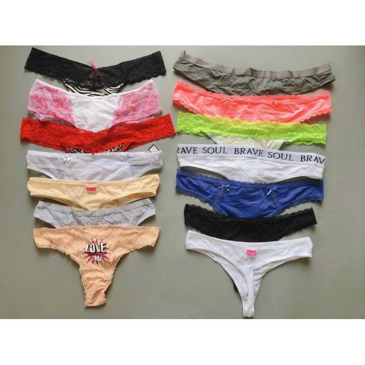 QUẦN LỌT KHE NỮ COTTON_mẫu ngẫu nhiên