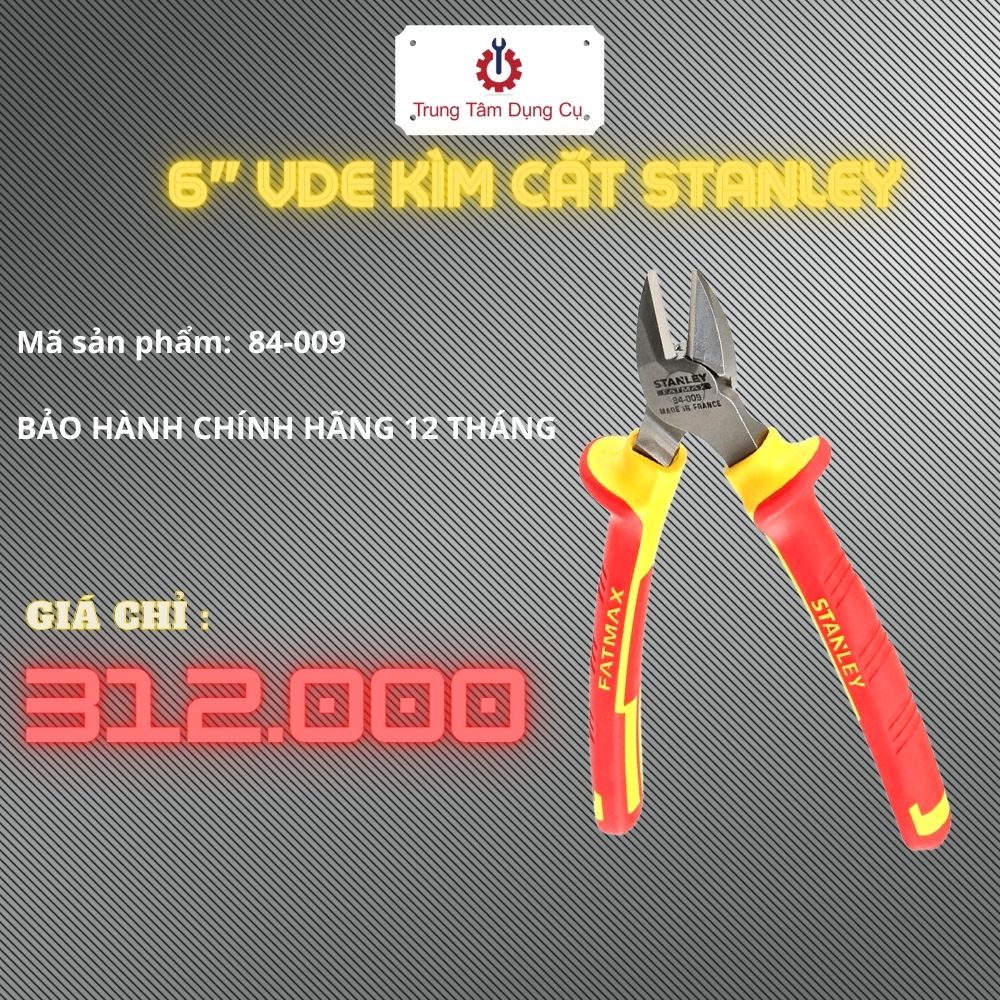 6&quot; VDE Kìm cắt Stanley 84-009