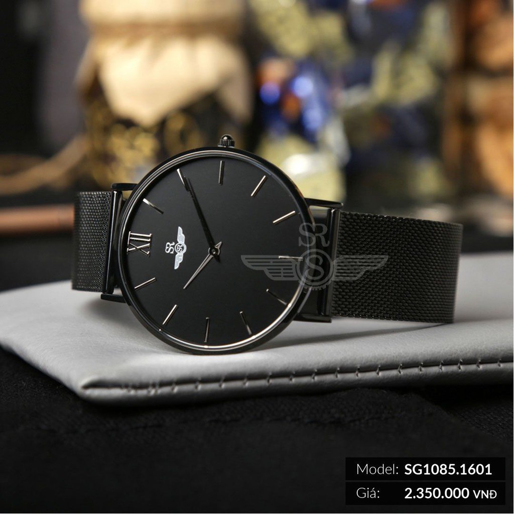 Đồng hồ đôi SRWATCH Classic chính hãng SG1085.1601 và SL1085.1601 Mặt kính Sapphire