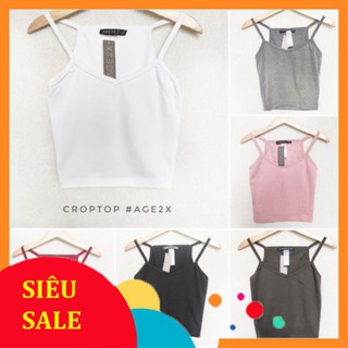 Áo croptop 2 dây AGE2X hàng chất lượng cao