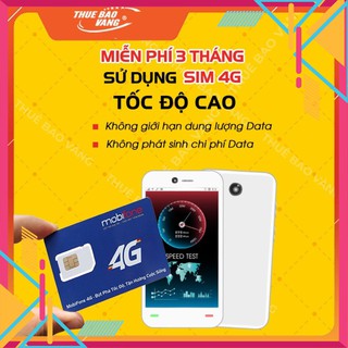 Sim 4G MoBi miễn phí 3 tháng sử dụng Sim data