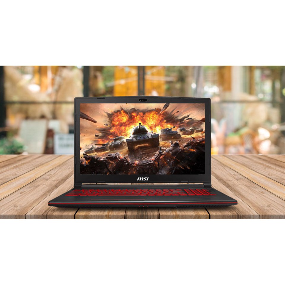 Laptop Xách Tay Gaming MSI GL63-8RC (Core I7-8750H 12CPU, Ram 16GB, SSD NVMe 128GB + HDD 1TB