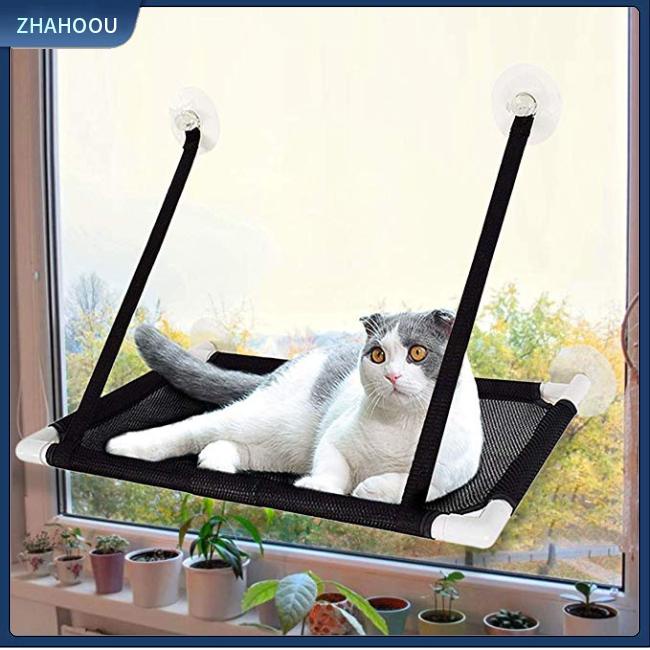☃Nhà☃ Võng Treo Cửa Sổ Kèm Móc Hít Tiện Dụng Cho Mèo Cưng