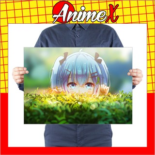 Tranh Poster Hatsune Miku - Vocaloid - Áp PhíchDán Tường - Dán Kính By AnimeX 21-40 (P2)