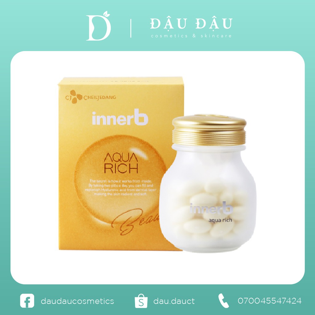 Viên uống cấp nước InnerB Aqua Rich 70V