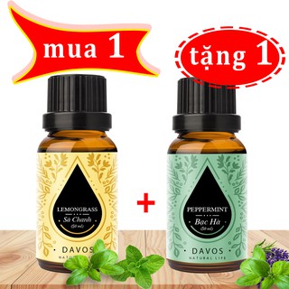 Tinh dầu đuổi muỗi davos nguyên chất 100% 50ml | xuất xứ ấn độ | khử mùi + diệt khuẩn