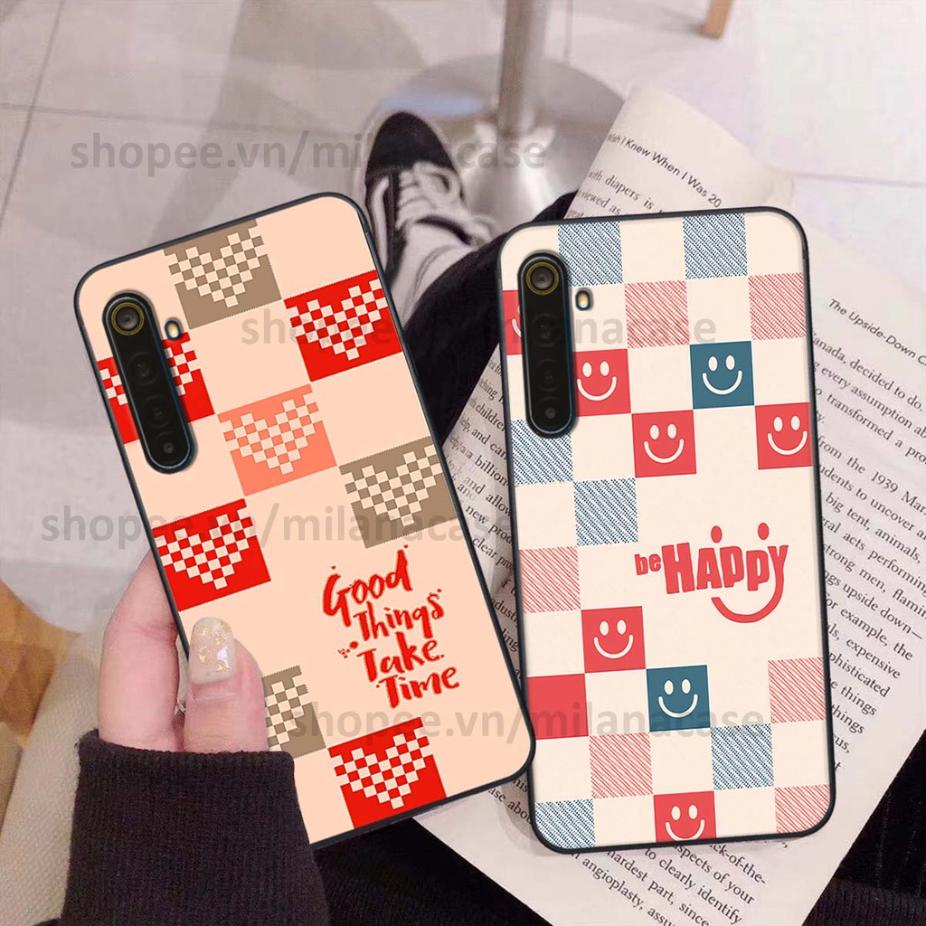 Ốp Realme 6 / 6 Pro caro họa tiết nhiều màu sắc siêu đẹp thời trang cá tính
