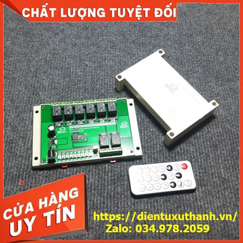 Mạch điều khiển hồng ngoại 8 kênh