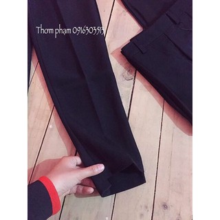 [ SIÊU RẺ ] Quần baggy khuy lệch