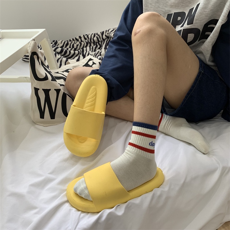 JY501- Dép đế mềm cà rốt dễ thương bánh mì nữ, dép bánh mì cute tự thiết kế sticker thời trang ullzzang xinh