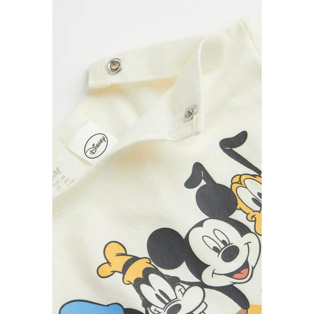 Set quần áo mickey nâu HM H&M_hàng chính hãng authentic