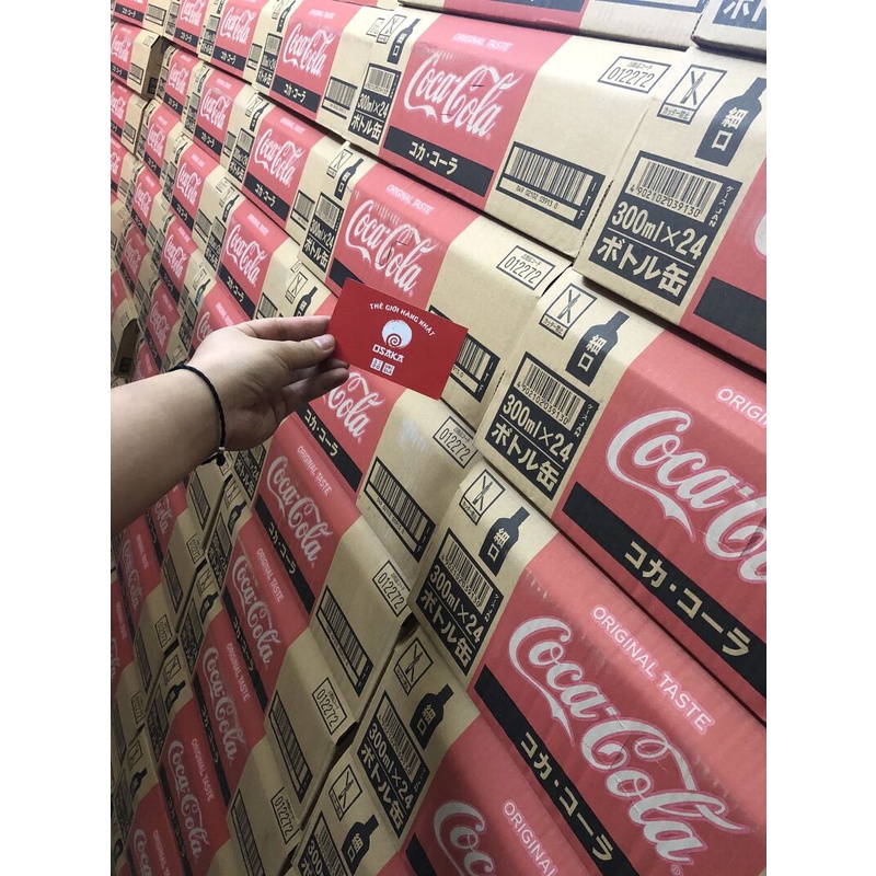 Coca Cola tươi nắp vặn 300ml, Thùng 24 lon