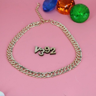 Vòng cổ choker xích vàng phong cách Hàn Quốc - LD016