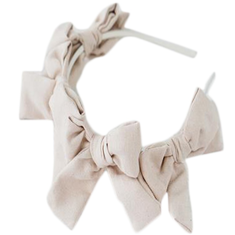 Flgo Băng Đô Trang Điểm Thắt Nơ Dễ Thương Dành Cho Bạn Nữ Mặc Hàng Ngày