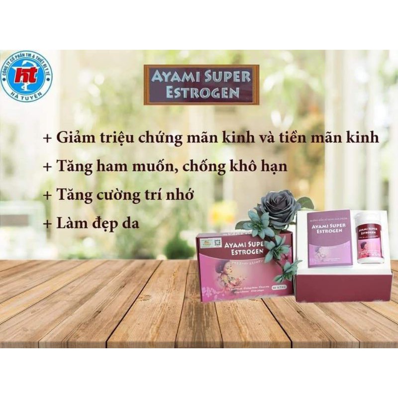 Cân bằng nội tiết AYAMI Super Estrogen Nhật Bản