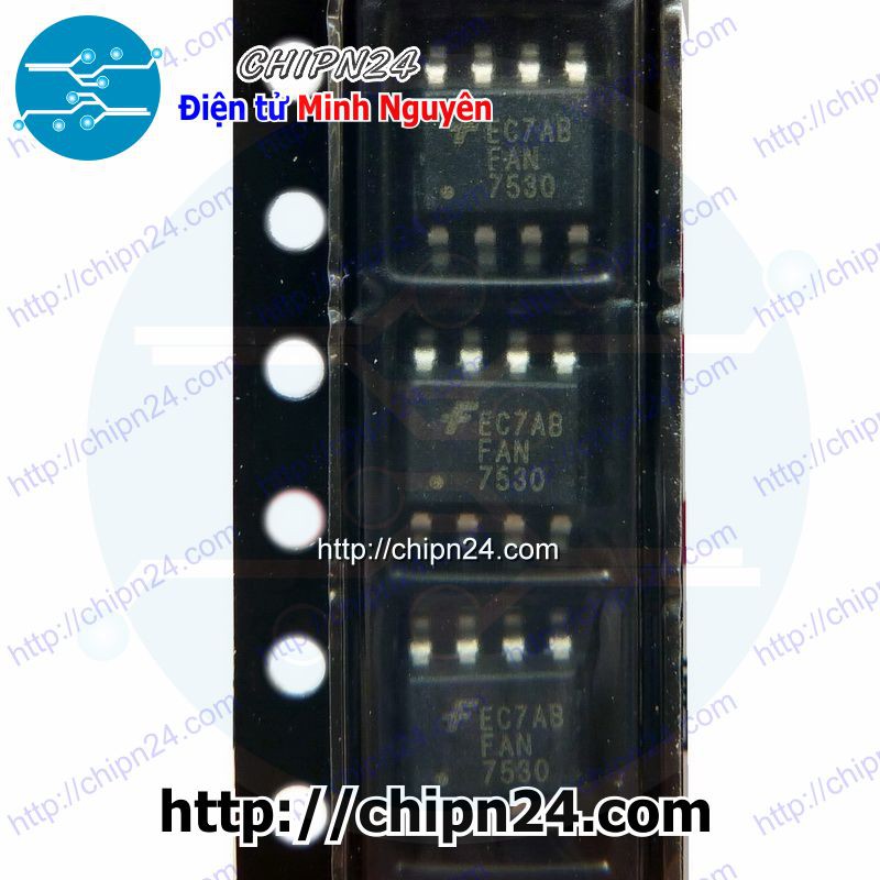 [1 CON] IC FAN7530 SOP-8 (SMD Dán) (FAN7530MX 7530)