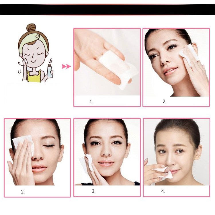 Bông tẩy trang 3 in 1 Hộp 320 miếng | BigBuy360 - bigbuy360.vn