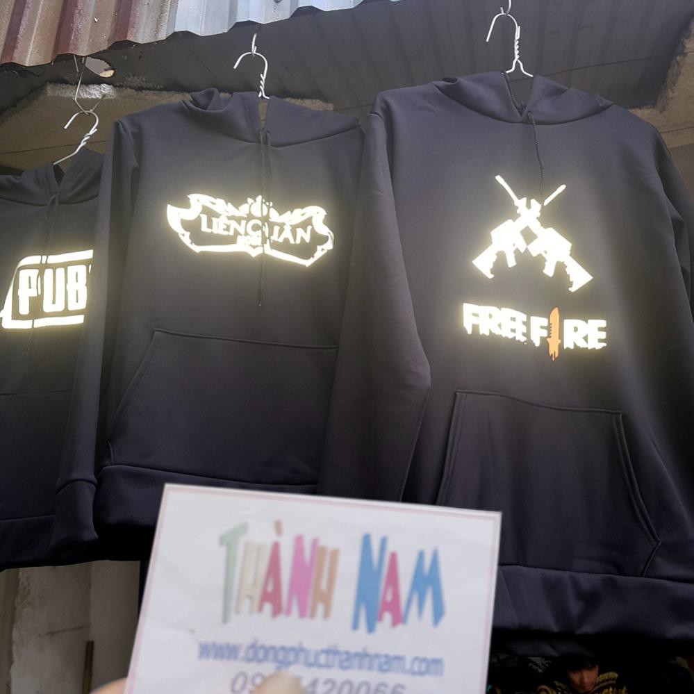 GIÁ RẺ-  Áo hoodie PUBG phản quang, áo hoodie game PUBG phản quang - có sz cho trẻ em | BigBuy360 - bigbuy360.vn