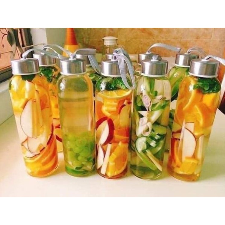 Chai bình thủy tinh nắp dây 300ml,420ml, 500ml
