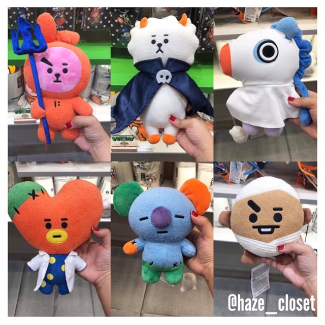 Gấu bông | Doll halloween BT21 Official