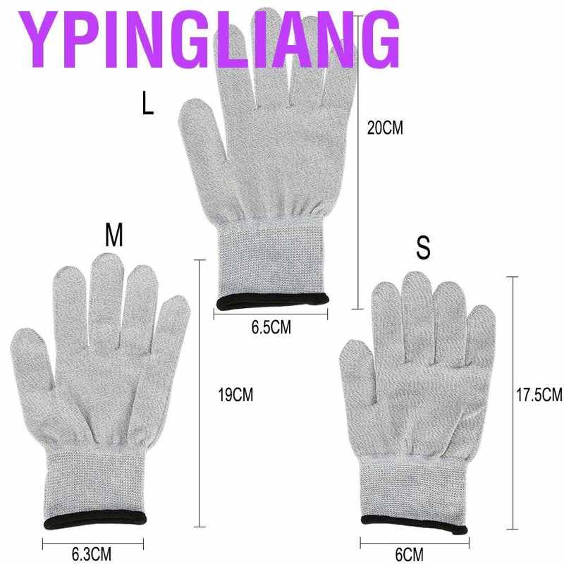 Đôi găng tay điện cực mát xa có dây dẫn điện cực sử dụng chăm sóc sắc đẹp