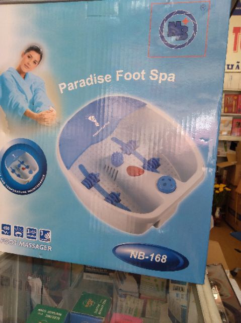 Bồn ngâm chân mát xa Paradise Foot Spa NB 168