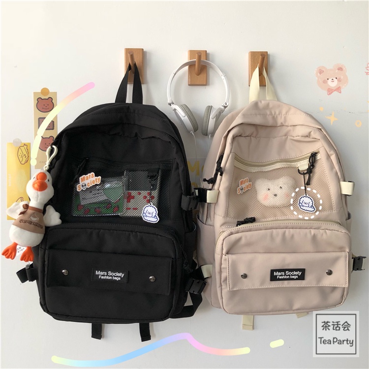 Balo đi học unisex nam nư giá rẻ đẹp thời trang ulzzang cao cấp B050