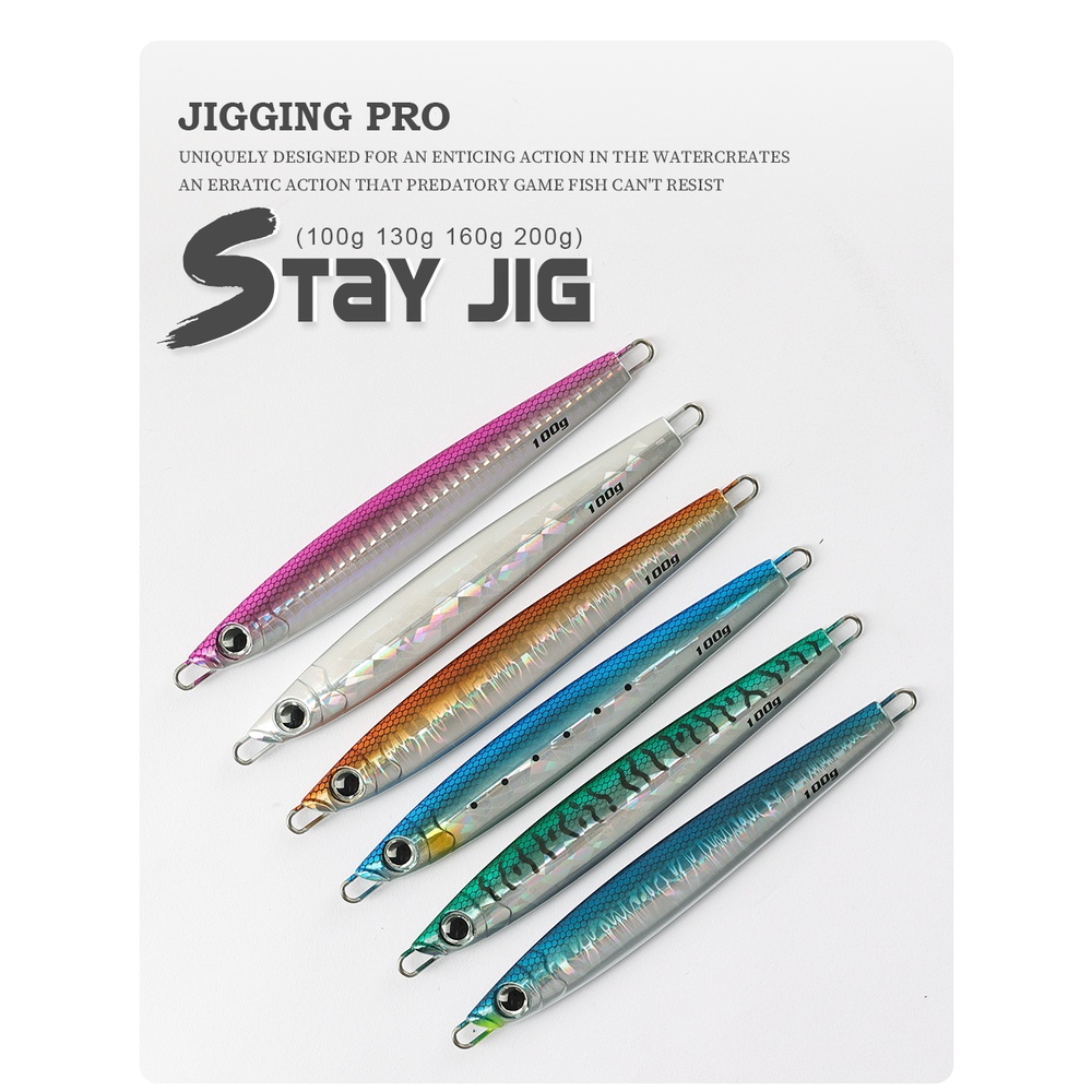 Mồi Giả Câu Cá Bằng Kim Loại 100g 130g 160g 200g