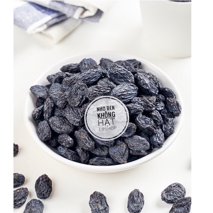 NHO ĐEN SẤY KHÔ KHÔNG HẠT 1KG