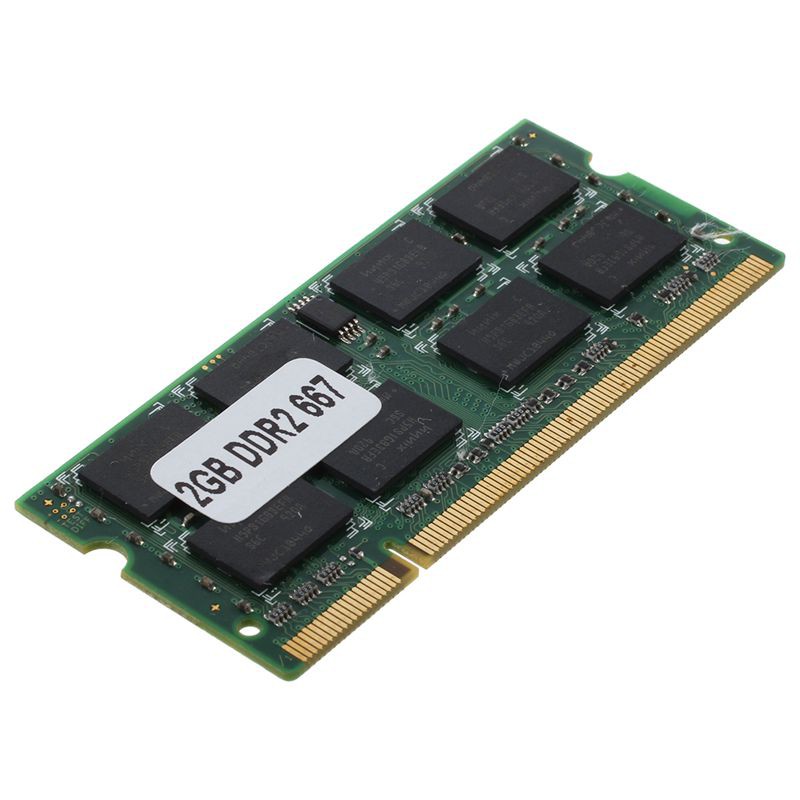 Bộ 2 RAM 2GB DDR2 pc2-5300 SODIMM 667mhz 200-pin cho Laptop | WebRaoVat - webraovat.net.vn