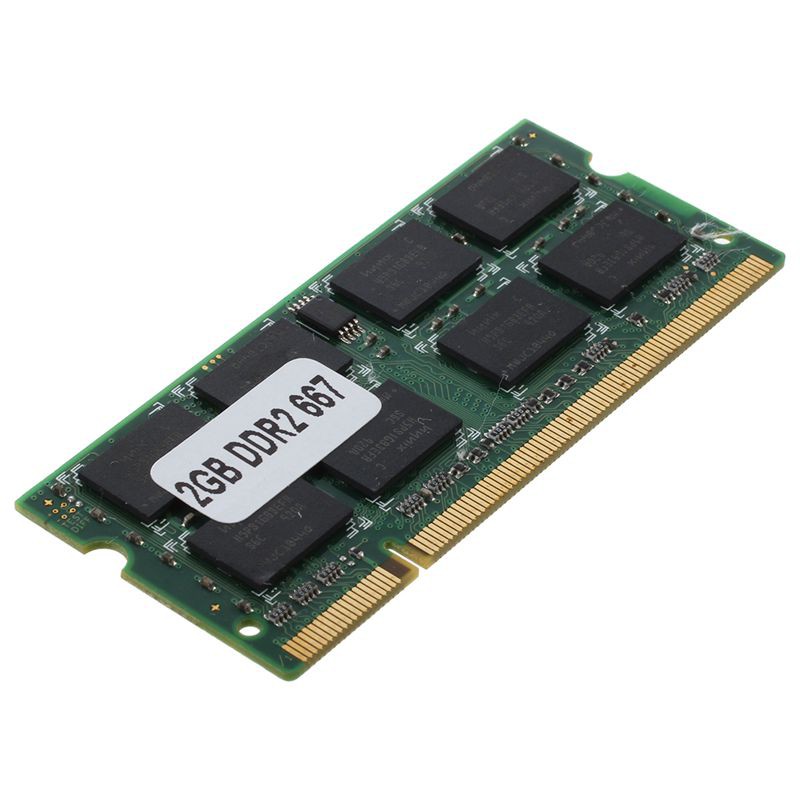 Bộ 2 RAM 2GB DDR2 pc2-5300 SODIMM 667mhz 200-pin cho Laptop | BigBuy360 - bigbuy360.vn
