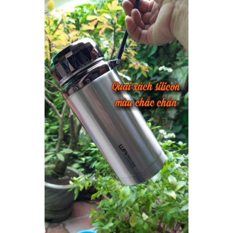 BÌNH GIỮ NHIỆT LẮP KIM CƯƠNG CAO CẤP INOX -304  - SHOP ONLINE